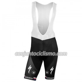 Culotte corto con tirantes 2018 Quick-Step Floors Campeonato de la República Checa